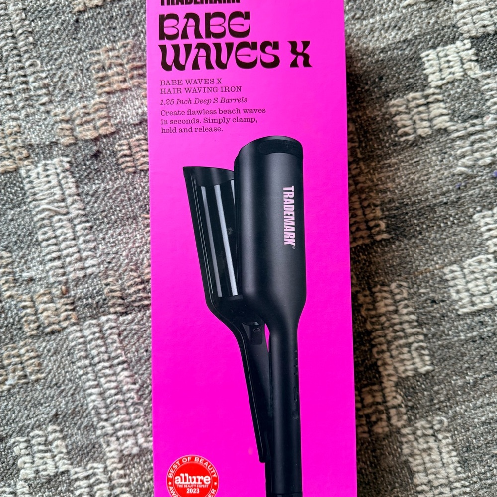 Babe Waves X Hair Waving Iron - Black